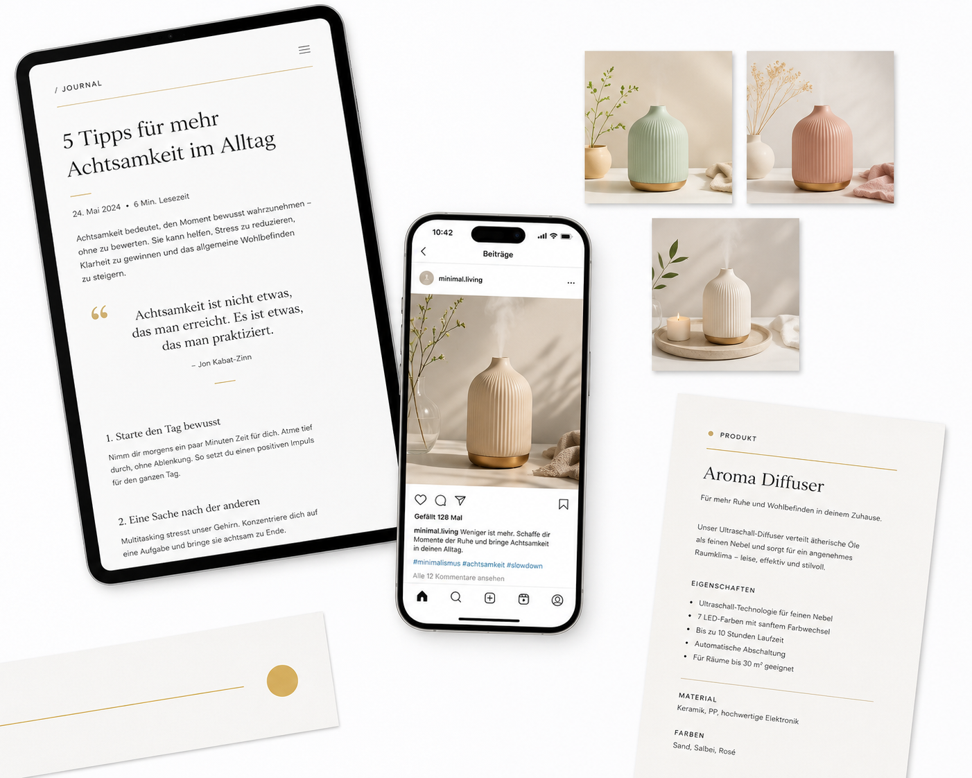 KI-Content-Workflow: Journal-Artikel, Social Posts und Produkttexte aus einer Hand